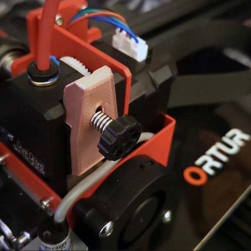 Dual Drive Extruder Handle - Easy Fix - 3D model önizlemesi