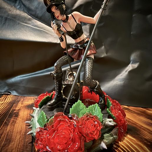 🌹 Nana Osaki - NANA・Elegoo Saturn 3D yazıcı ile 3D Baskı・Cults