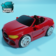 0229-Cabrio-Racer-Car-_8.png Cabrio / Car Model Kit / Articulated Racer Vehicle / DIY Racing Figure / Auto Statue / Home Decoration