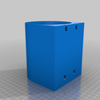 Lack_2Plates_10x12_roundedBin.png 3D-Datei Parametrischer abnehmbarer Behälter mit modularem, parametrischem Montagesystem kostenlos・Modell zum 3D-Drucken zum herunterladen
