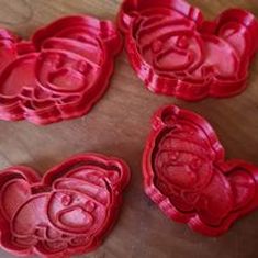 platps.jpg 3D file Christmas Platypus Polymer Clay Cookie Cutter Mini・3D print object to download