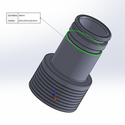 jk.png STL file vacuum cleaner hose nozzle・3D printer design to download
