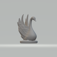 2.png Water Swan 3D print model