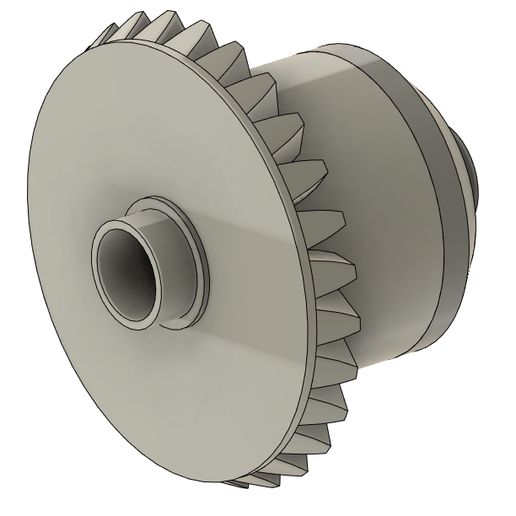🚁 3D printed differential・ STL File for ・Cults