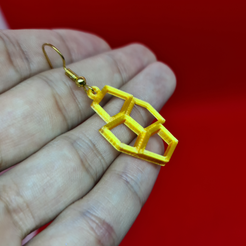 pentagonal.png Файл STL pentagon earrings・Модель 3D-принтера для скачивания, 3dMestres
