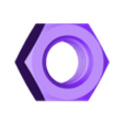 Parametric_Nut_M18.stl Porcas métricas imprimíveis - DIN 934