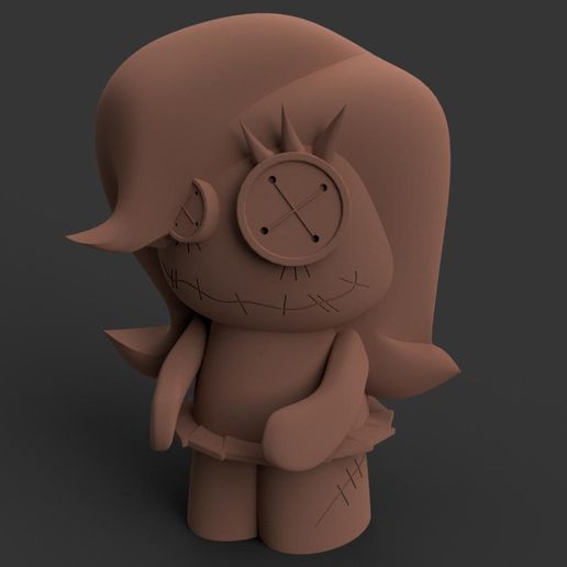 Woodoo Doll POP 3D model