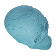 iso.png FRIDA KAHLO SUGAR SKULL 3D MODEL