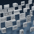 1.png 750 PART 3D Scifi Multi Kitbash - Pack - Asset - Prop - Greeble - Panel