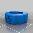 Nut-0.025.png Schraubentoleranz-Testkit + STEP FILE