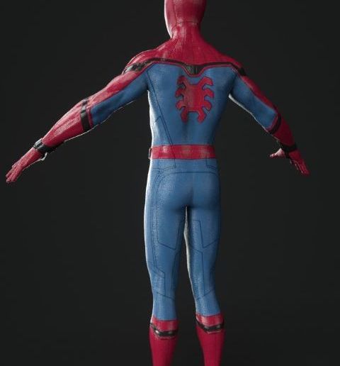 spiderman2.jpg Модель персонажа Spiderman Homecoming