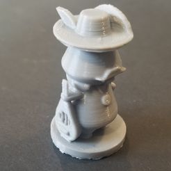 20191021_103051.jpg Free STL file Simple Bard・3D print object to download