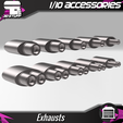 Accessories-Exhausts-2.png 1/10 - RC Exhaust - Accessories