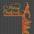 032.jpg 🎅 Christmas door corners vol. 4 💸 Multipack of 10 models 💸 (santa, decoration, decorative, home, wall decoration, winter) - by AM-MEDIA