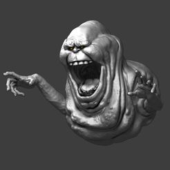 00.jpg STL file Ghost Slimer / Sticky in Pose 4・Design to download and 3D print