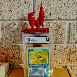 Pokemon - Lugia PSA BGS CGC Card Stand by Karol-IT, Download free STL  model
