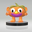 1.jpg PUMPKIN TOY 3D PRINTABLE MODEL