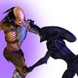 t_00000.jpg Xenomorph Alien VS Predator Statuette