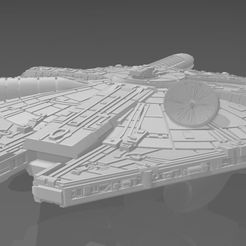 faucon-c.jpg STL file uss.falcon nx 1977-c・3D printable model to download