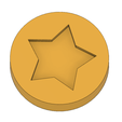 Basic Star Coin 4.PNG Super Mario Coins