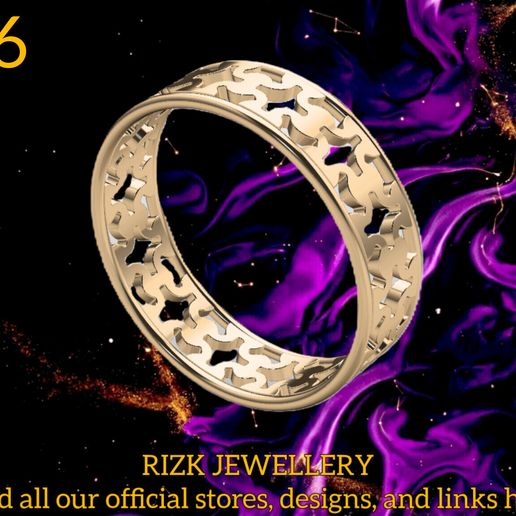 Unisex Wedding Band Model RJ_116