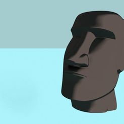 e775e73a214b31026d673edf244be179_display_large.jpg Free STL file Easter Island Head moai・3D printer model to download