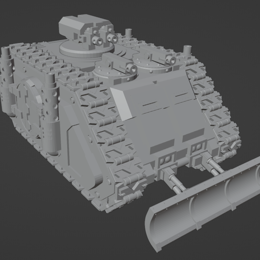 Prototype Razorback 3D model