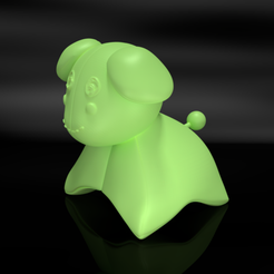 Mom's-plushie_Gertie.png STL file Animal Crossing - Mom's plushie Gertie・3D print model to download