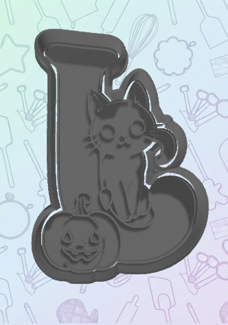 Halloween Alphabet J Cookie Cutter