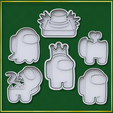 VCC-Cults3D-2.png Among Us Cookie Cutter Kit