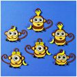 2016minions_monkey_03.jpg Monkey Minions Keychain / Magnets