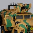 15.jpg BMC kirpi MRAP - incluye interior - Fully Rigged Low-poly