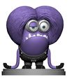 17.jpg Purple mutated minion for 3D printing STL