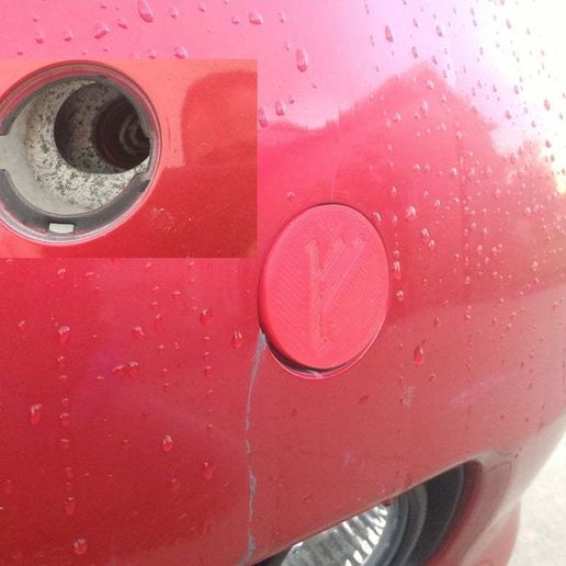 Prius II bumper cap - 3D model önizlemesi