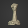 I6.png Low Poly Hand Figurine