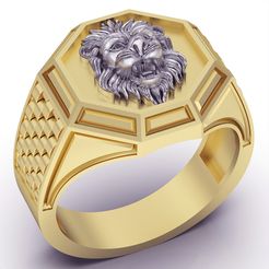 keyshot-jewelry-scene-setup-set-3.10392.jpg Файл STL Кольцо со львом・Идея 3D-печати для скачивания