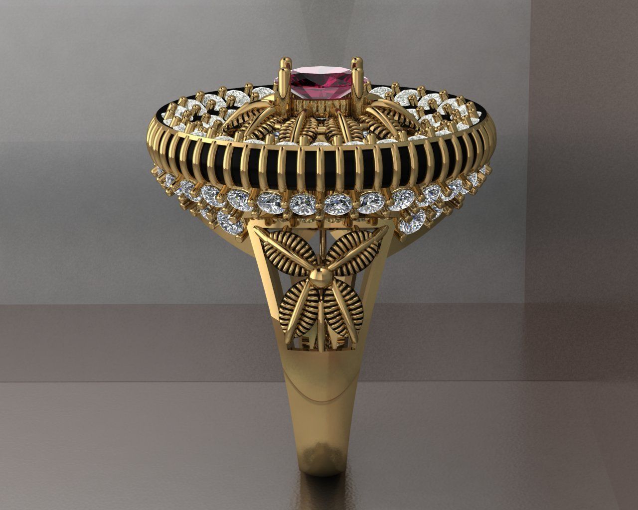 Free STL file Indian Style Stunning Ring・3D printable model to download ...
