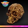720X720-skull2-03.jpg OBJ-Datei Fancy Skull herunterladen • Objekt zum 3D-Drucken, Kimbolt