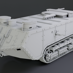Third-Render.png STL file Saint-Chammond Scale model 1/35, 1/48, 1/72・3D printing model to download