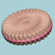 2-d.png Cookie Mould 02 - Biscuit Silicon Molding