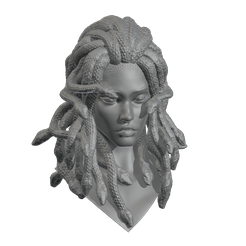 medusa_head_3d_print-1.png STL file Medusa Head 3D Print・3D printer design to download
