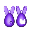 bunny_halves.stl Happy Easter Eggs