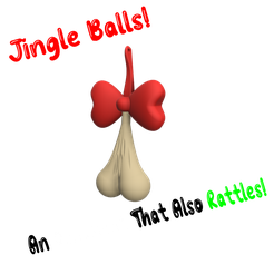 bitmap.png STL file Articulated Toy - Jingle Balls: An Ornament That Also Rattles!・3D printable design to download