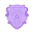 badge full.stl Residual Evil - Raccoon City police department badge 3D model