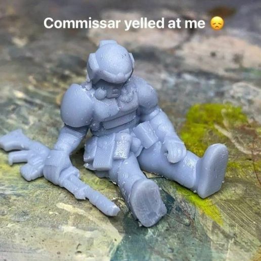 Space Guard Casualties 3D model