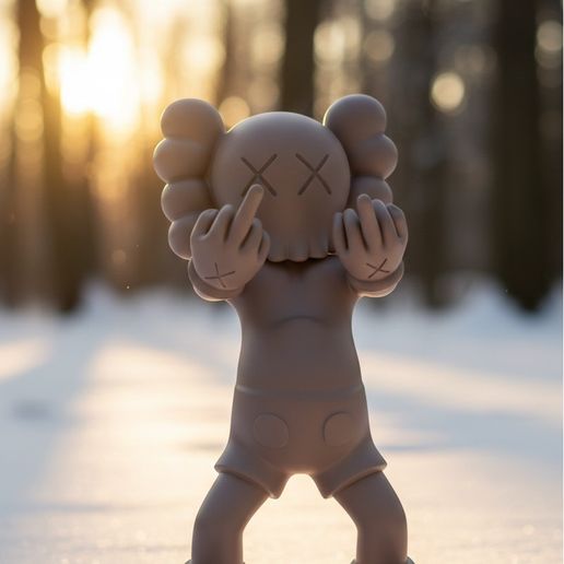 KAWS FINGER SIGN
