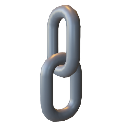 Interlocking Metal Chain Link