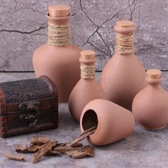 IMG_2052.jpg STL-Datei Multipurpose Potion Bottles kostenlos・Modell zum 3D-Drucken zum herunterladen