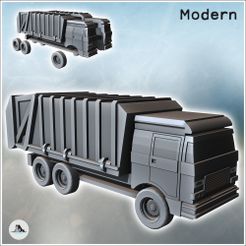 1-PREM.jpg Camión Basculante Moderno con Cabina Delantera (8) - Guerra Fría Conflicto Moderno Tercera Guerra Mundial RPG Post-apo WW3 WWIII