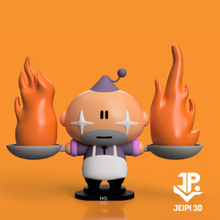STL file PUCCA_GARU_CHARACTER 🥷・3D printable model to download・Cults